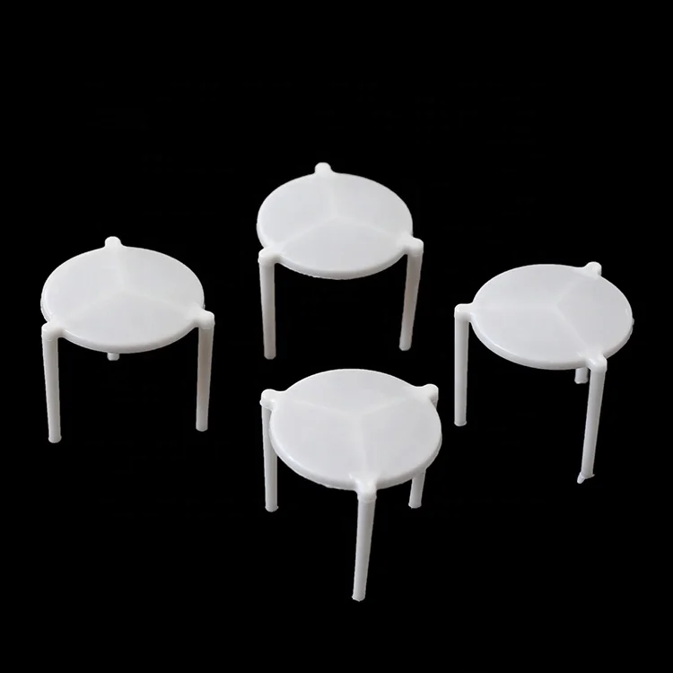 Белая пластиковая стойка для пиццы, одноразовая пластиковая стойка для пиццы