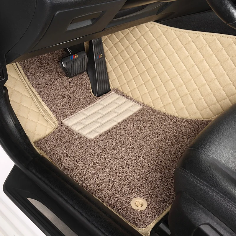 2018 Sanma New Mold Not Block Brake and Throttle 5D Car Mats Floor