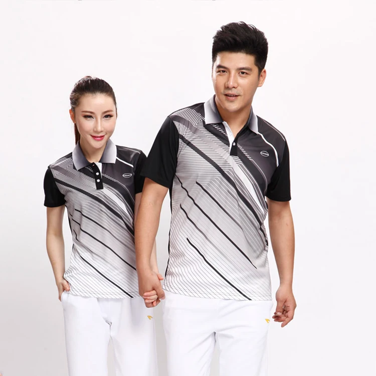 Customized High quality custom Sportswear 100% Full Sublimation Badminton Jersey