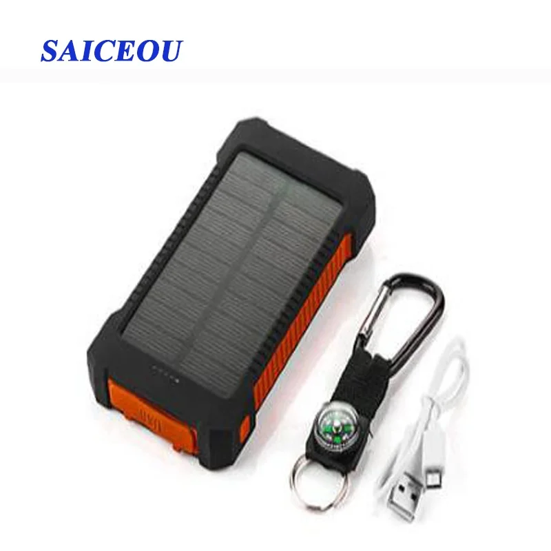 Customized Fast Charging Mobile Battery mini Solar charger cell Power Bank