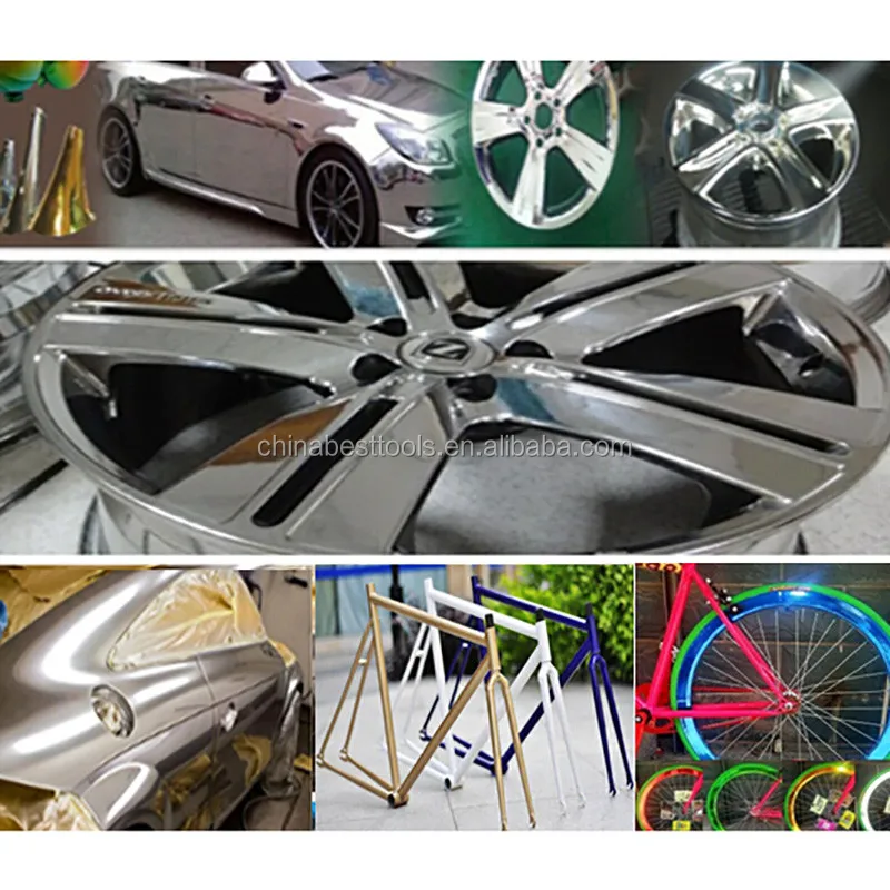 new technology pneumatic gold chrome paint for wall painting power tools