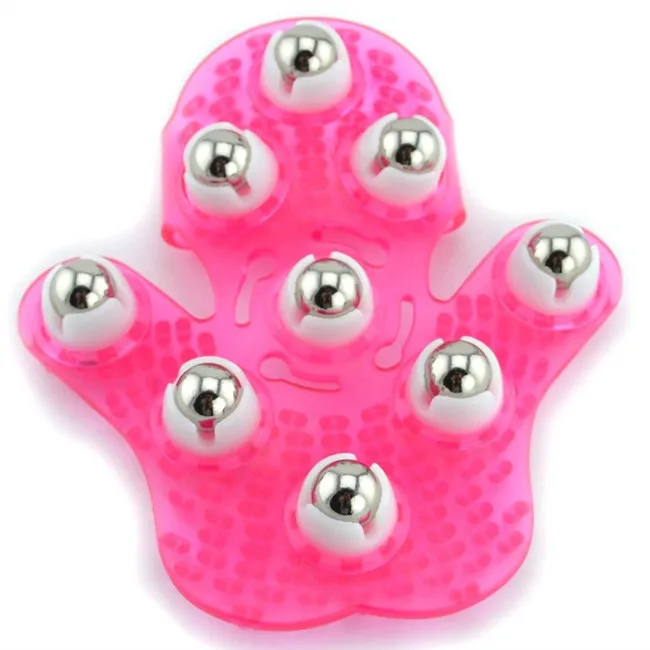 Wholesale 9-Ball Shoulder and Back Deep Tissue Hand Body Massage Glove Cellulite