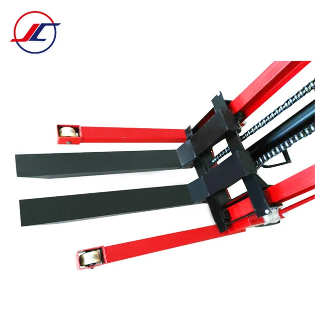 Factory price forklift manual hydraulic mechanical lifter mini stacker machine