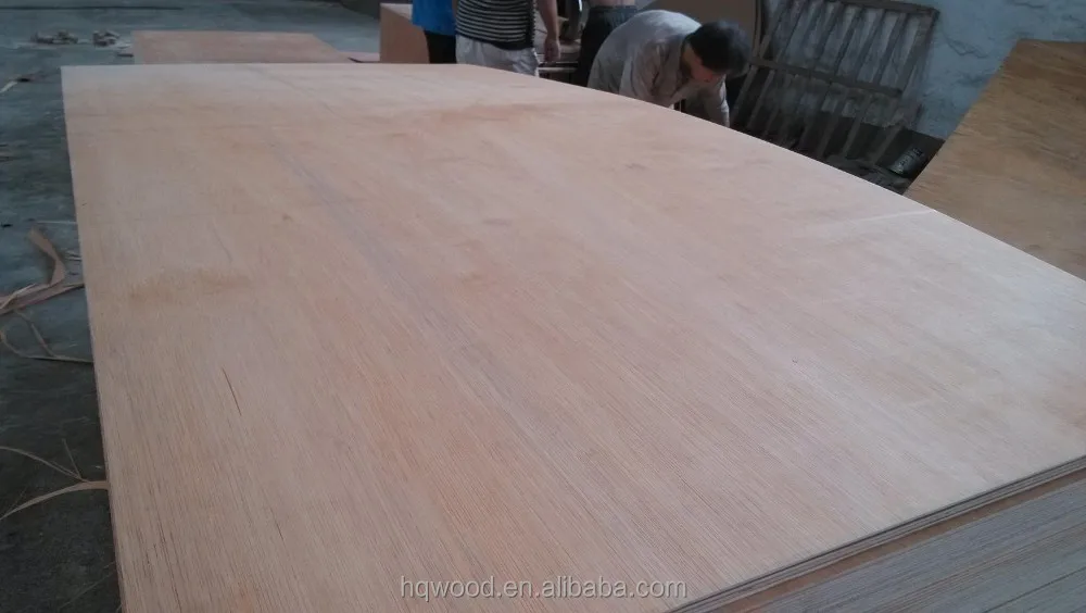 2.7mm/3.6mm/5.2mm Red hardwood face and back /poplar core /packing grade/ cheap plywood