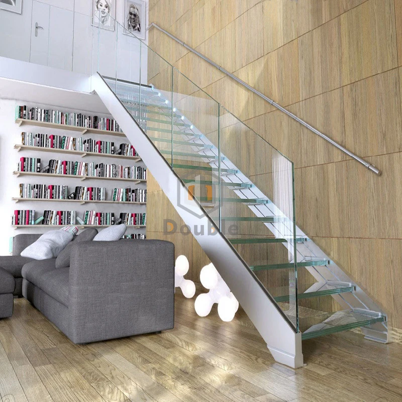 plexiglass stairway glass railing for stairs handrail glass staircase