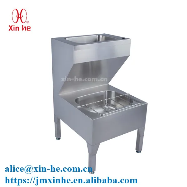 stainless steel durable hand wash basin sink stand