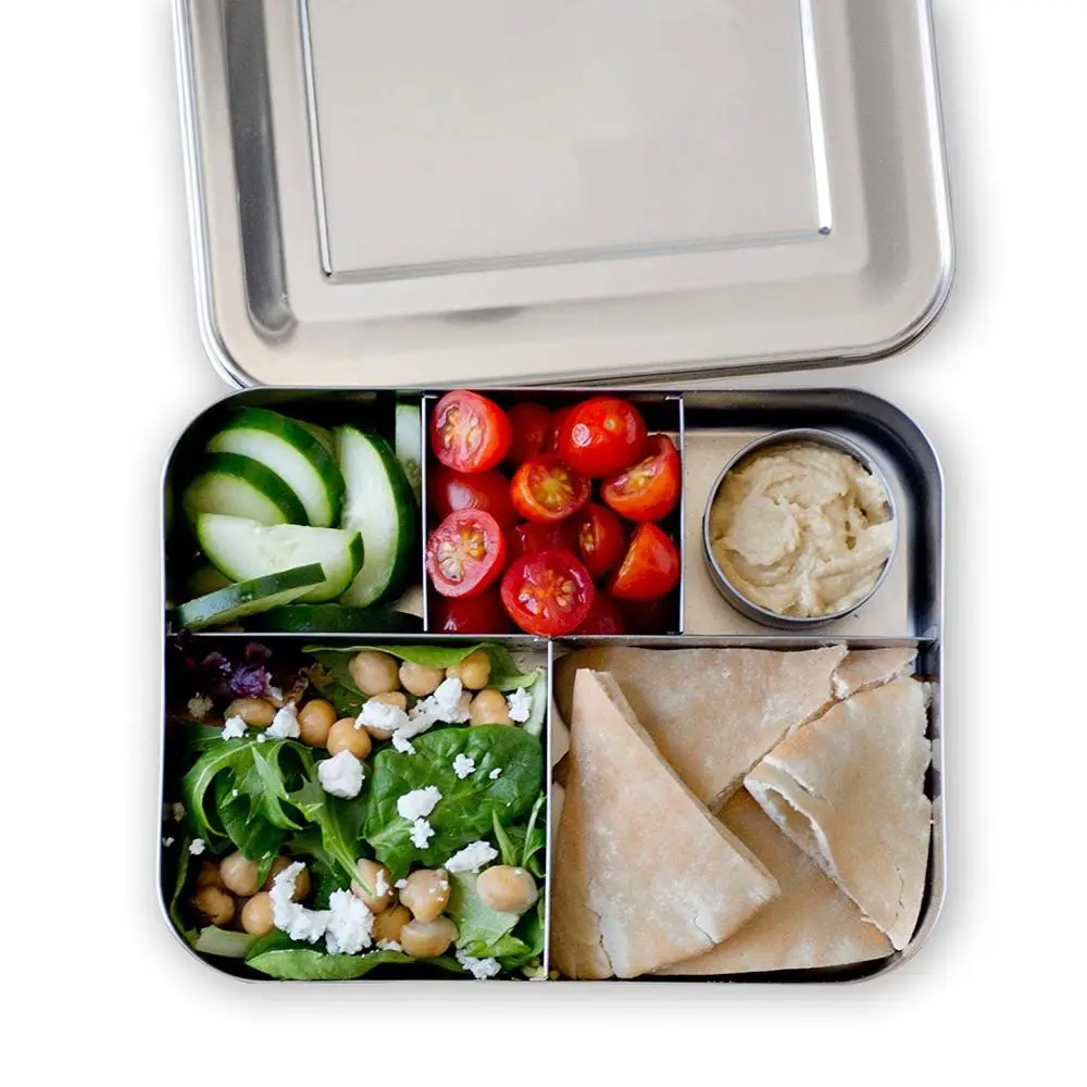 Amazon Ланч-бокс из нержавеющей стали биоразлагаемый пищевой