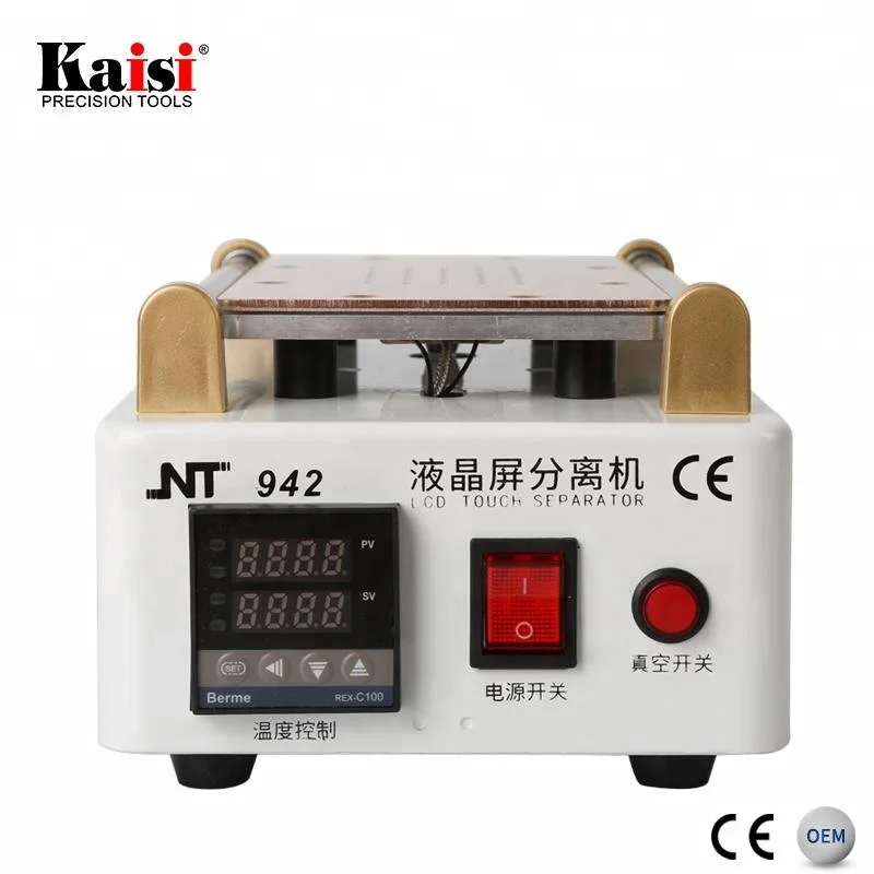 Wholesale Price Kaisi Digital 7 inch LCD Touch Screen Glass Separator Machine