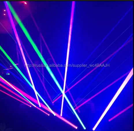 2016 Новых 9 Голов Лазерной Движущихся головного Зеленый DJ Light спайдер лазерный свет Whosale