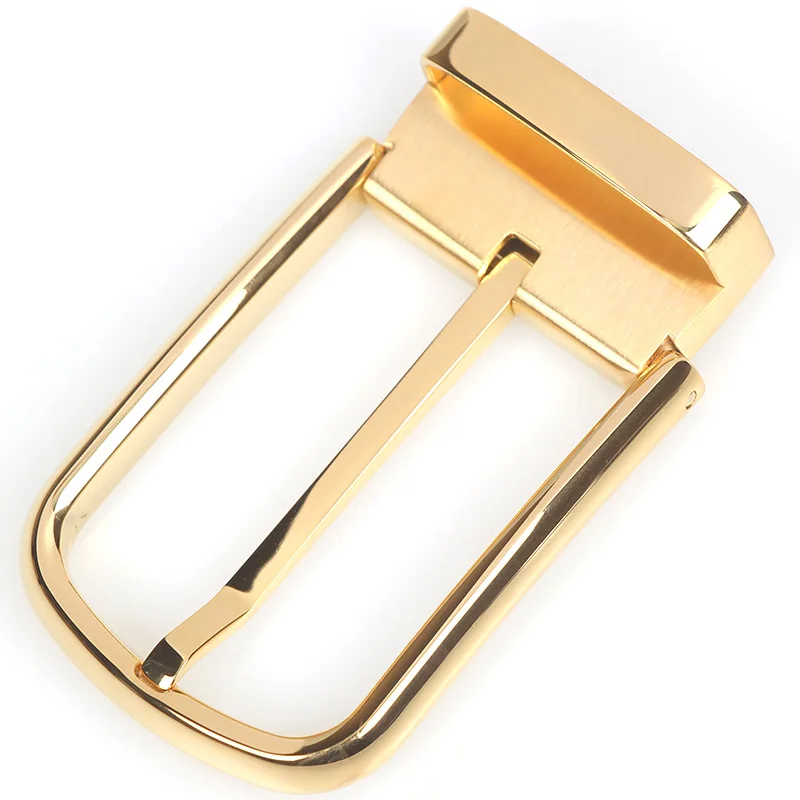 Carosung Wholesale Competitive Price 35mm Screws Attach Stainless Steel Pin Buckles for Belts