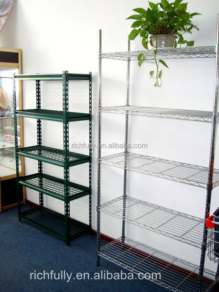 Недорогая железная стойка из проволочной сетки для склада/офиса/дома