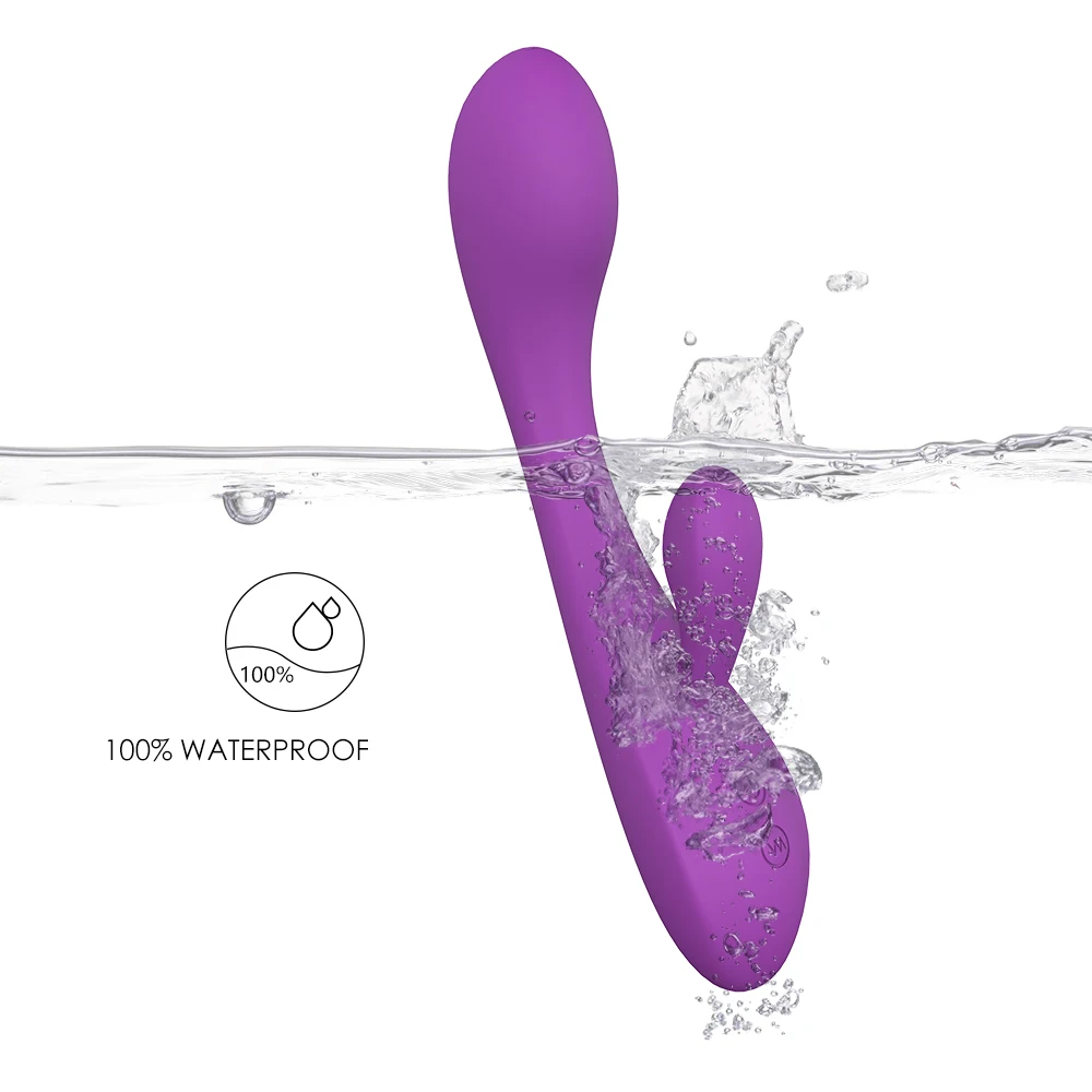 free sample USB Rechargeable G Spot Rabbit Vibrators Vagina Dildo Stimulation for Adult Sex Toys for Women and Couples