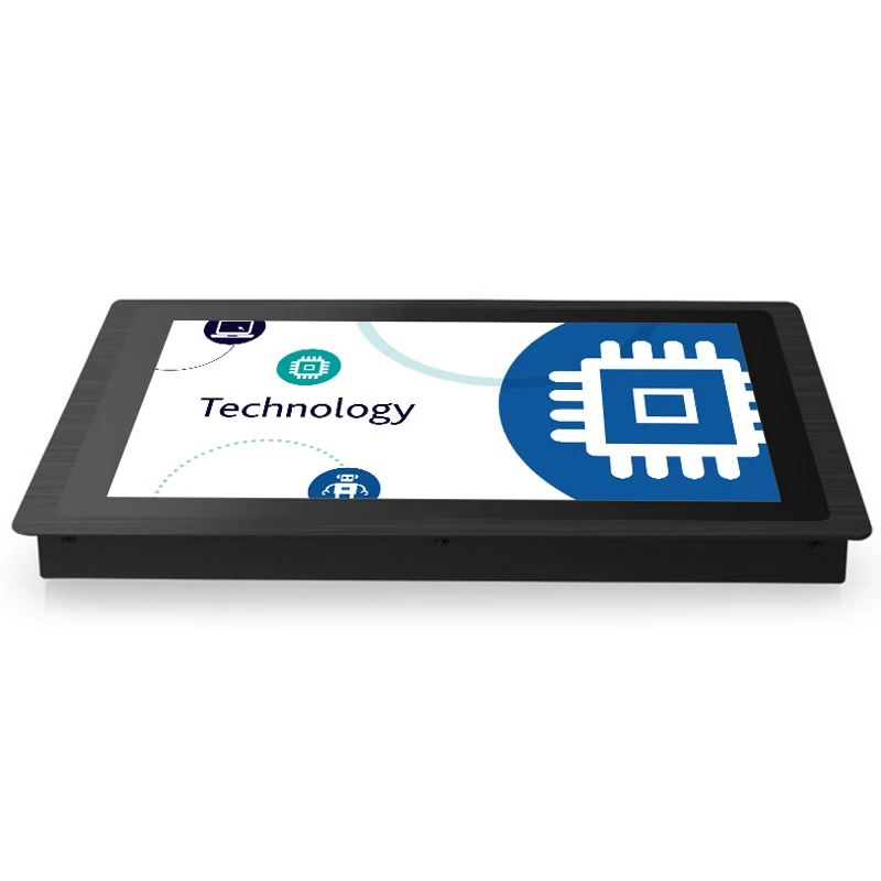 Передняя панель без каблука 19 дюймов широкий экран Quad Core планшетный ПК Android 4.4 для промышленного применения