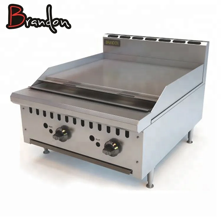 Counter top Food Cooking Stainless Steel restaurant kitchen equipment