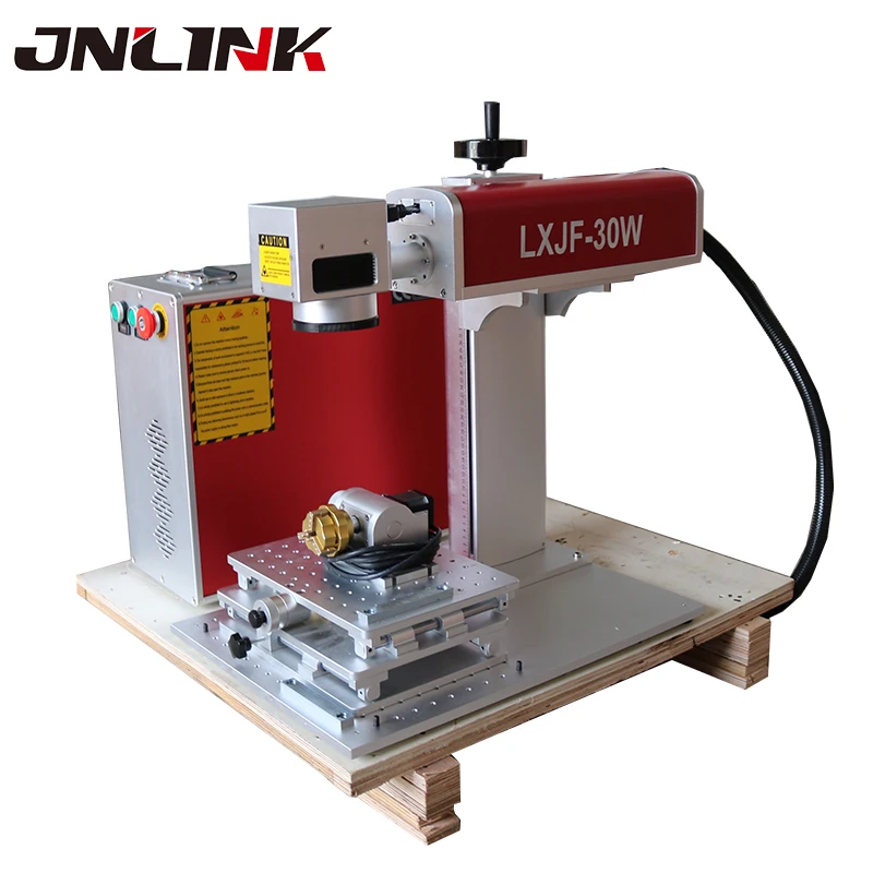 Aluminium Plastic Pigeon Ring/Birds Laser Printing Marking Engraving Machine With Rotary Device