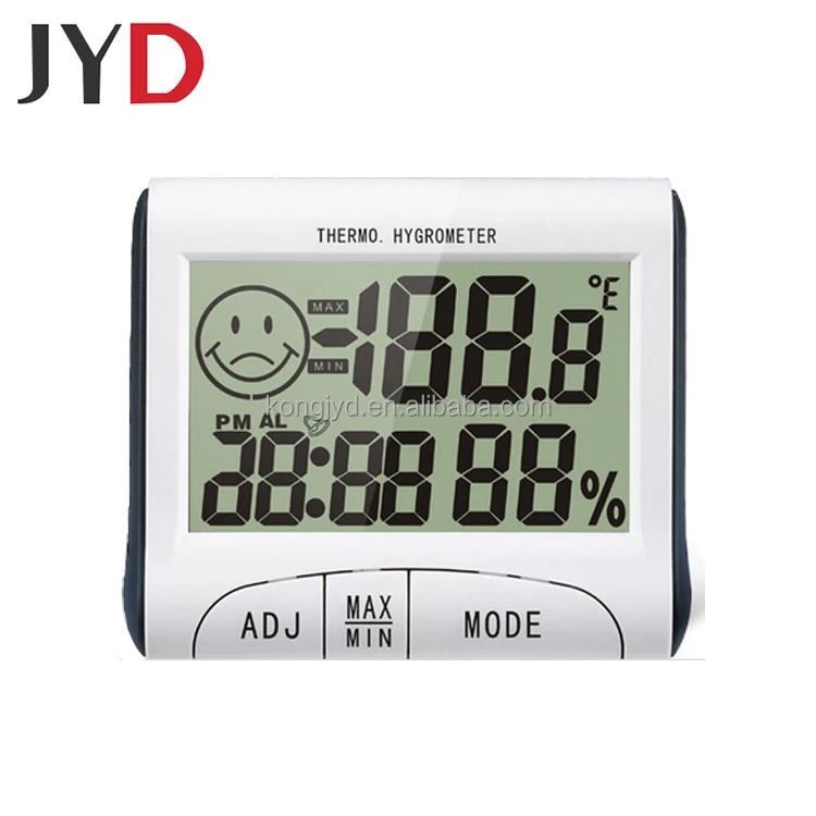 
JYD-DHT10 Large And Easy To Read Number Digital Hygro-thermometer With Rear Support Bracket 