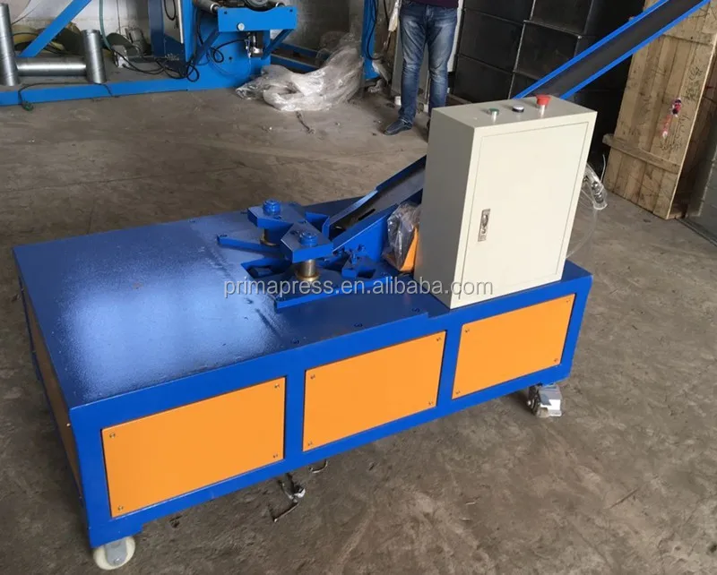 Square duct TDF flange corner installation machine, TDC flange corner installing machine for sale