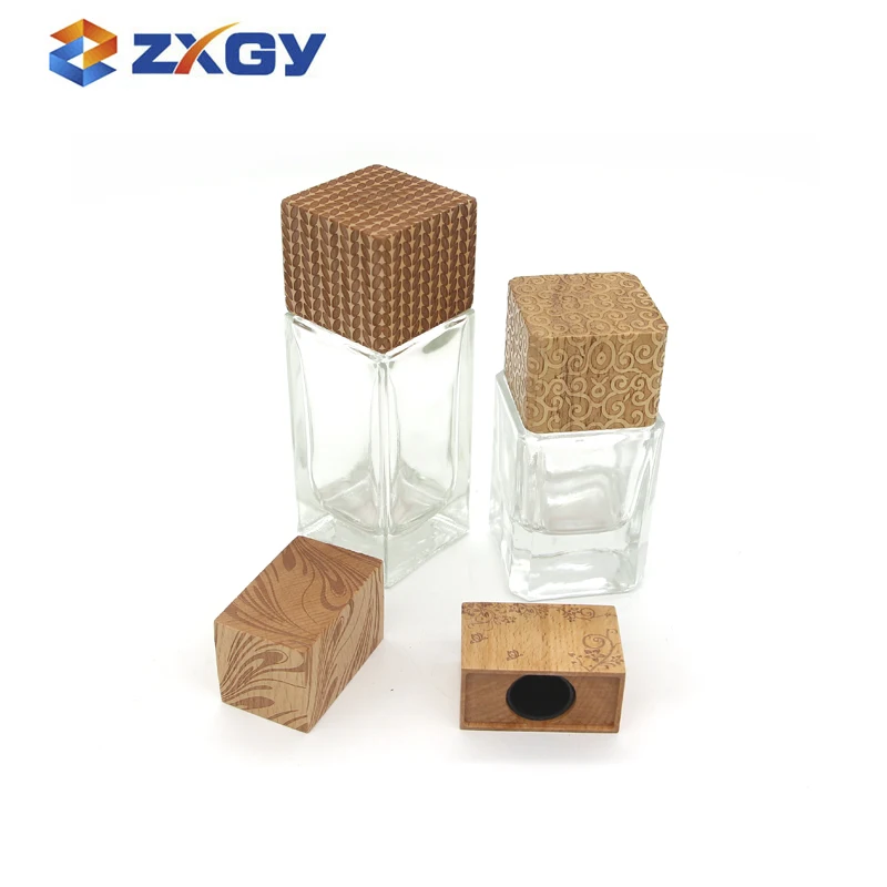 Factory Customized Perfume Bottle Cap Wooden Lid For Sale