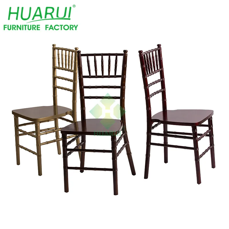 Rental Wholesale Whitewash wood chiavari chair Vintage Chivari Wedding Chairs