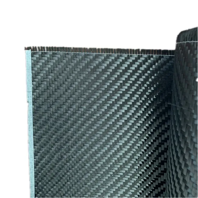 Профессиональный высокопрочный T700 12K 400gsm twl/простой рулон ткани из углеродного