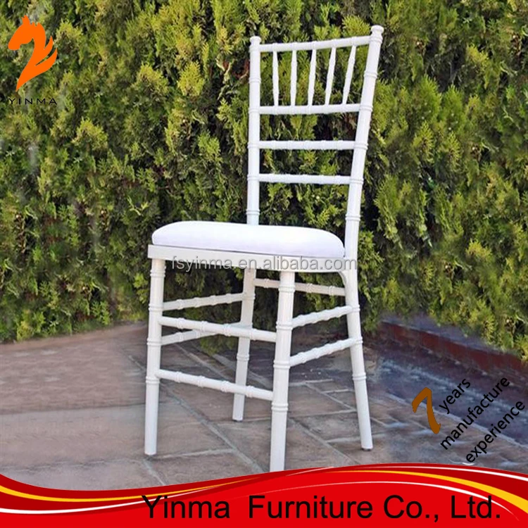 Оптовая продажа, металлический Штабелируемый свадебный стул tiffany chiavari с подушкой