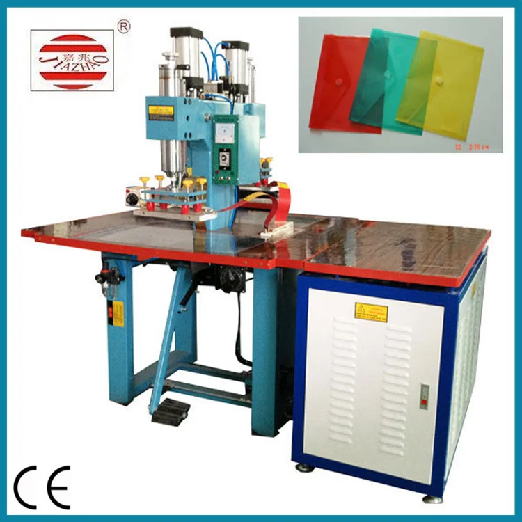 Good quality plastic file folder making machine for sale
