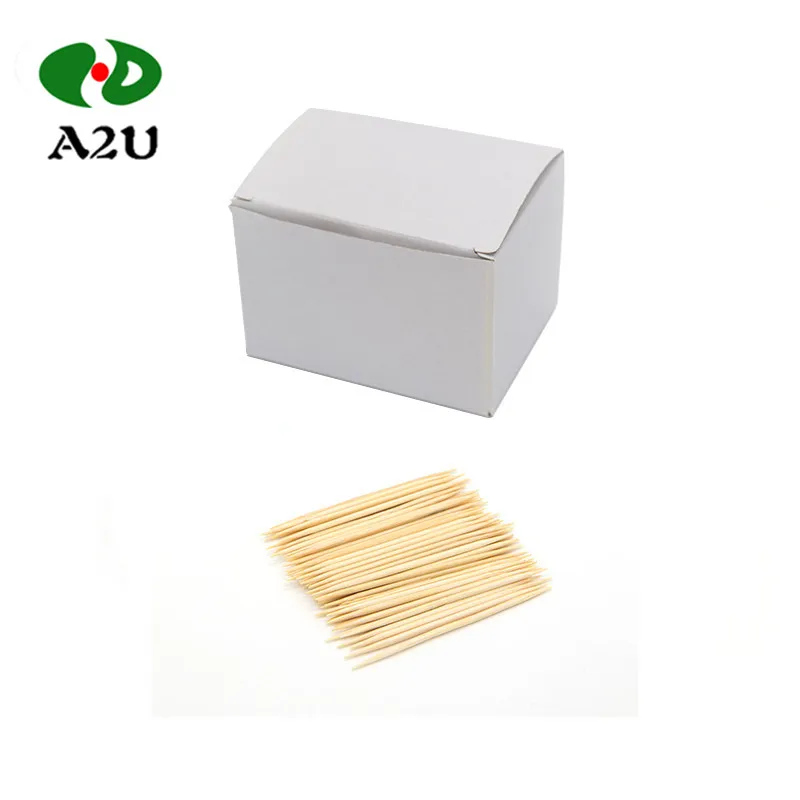Natural Cinnamon Wooden Food Toothpick For Tooth - Cleaning