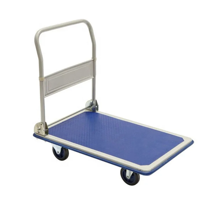 Stack easy hand trolley plastic platform truck
