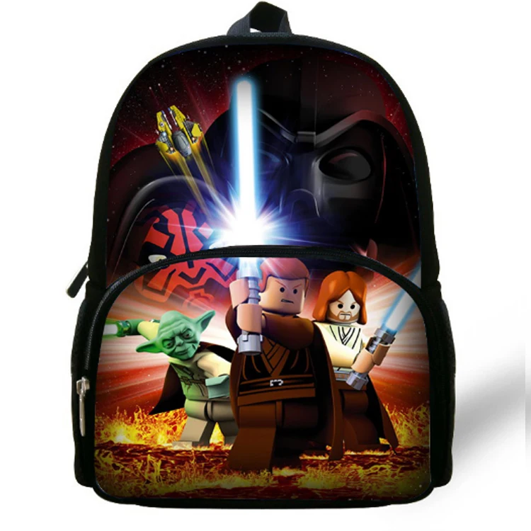 Cartoon backpack 3D digital printing waterproof customized bags for school kids
