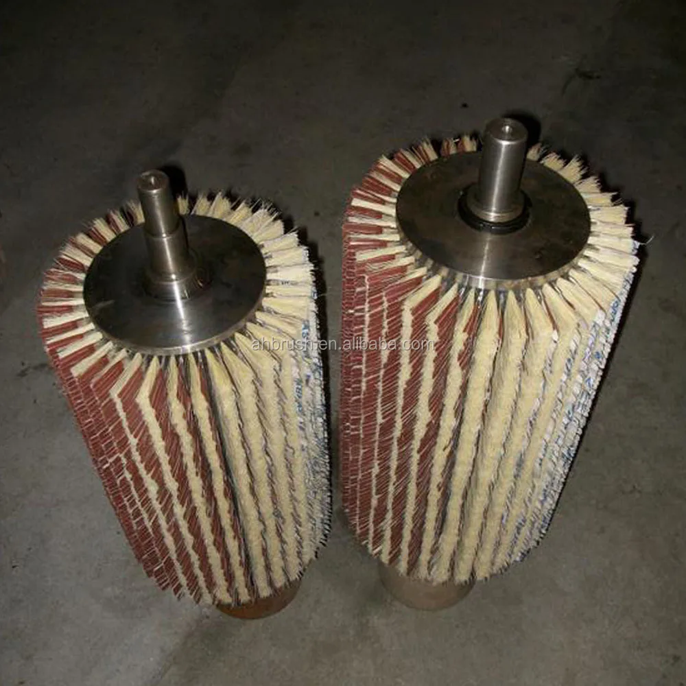 Tampico Bristle Sandpaper Brush Roller For Sander Machine