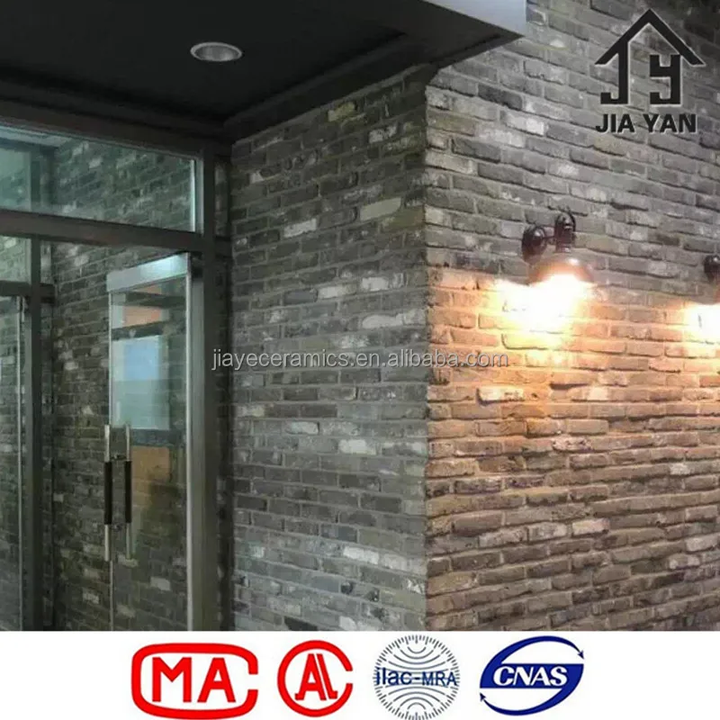 Duriable серый цвет старой спеченной Глины Кирпич