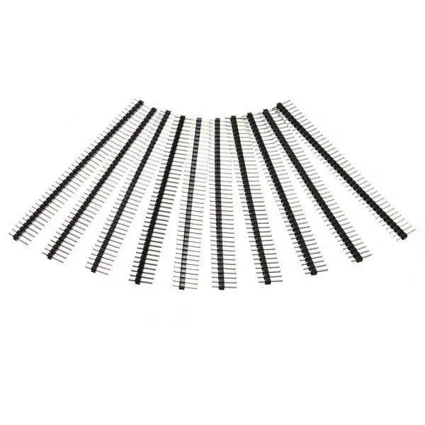 40 Pin 2.54mm Single Row Male Pin Header Strip For Arduino