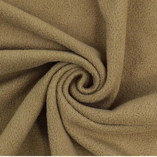 
2019 fabric micro polar fleece fabric brushed stock for blankets jacket and fabric clothes 