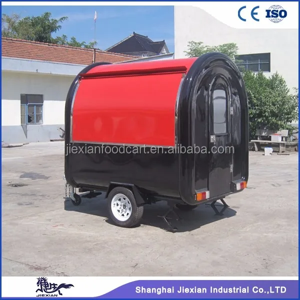 JX-FR220B New Design mobile small food trailer for sale