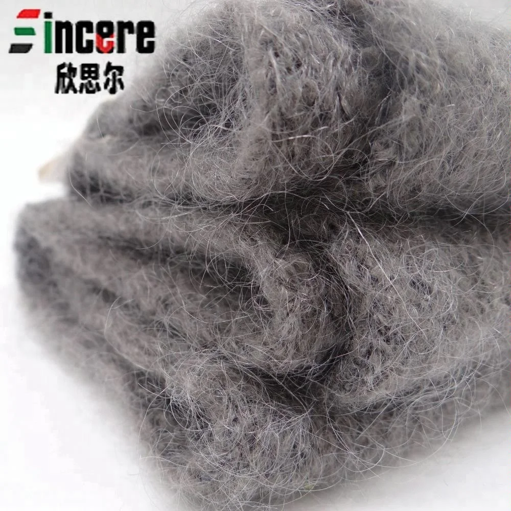 High quality factory in Suzhou China Brush yarn hairy Mohair yarn for knitting