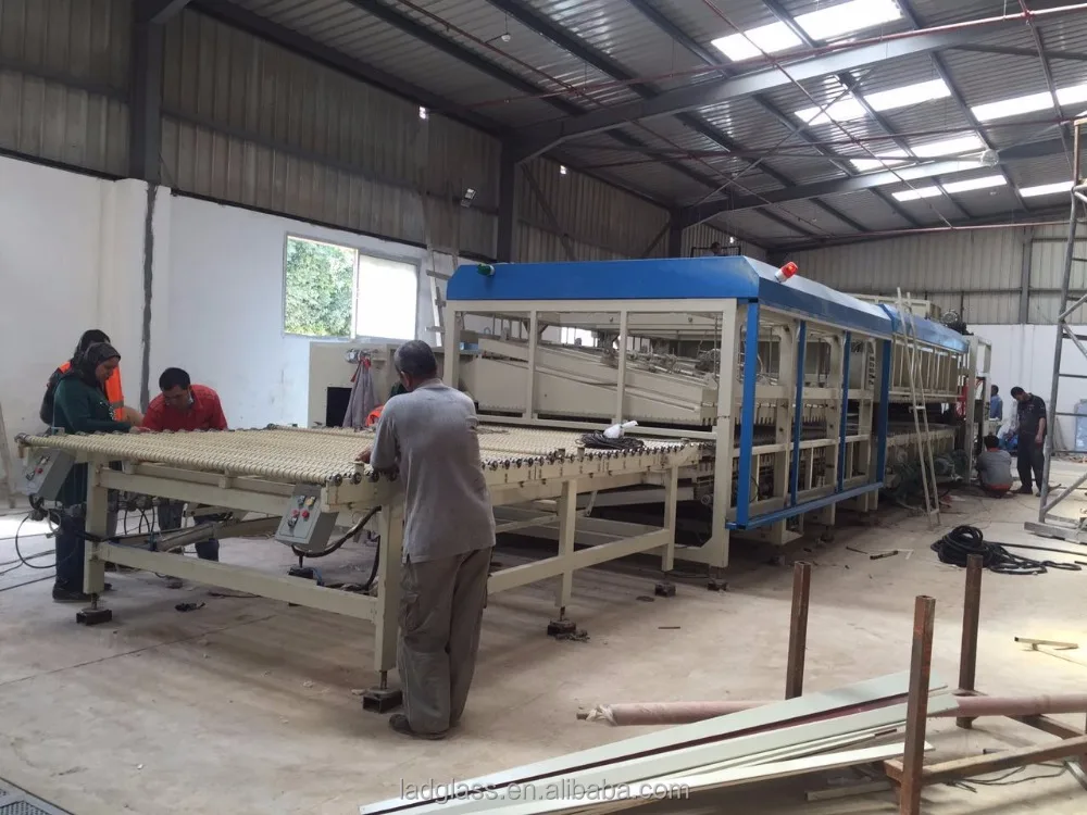 CE Building / Shower room glass flat bent tempering furnace machine