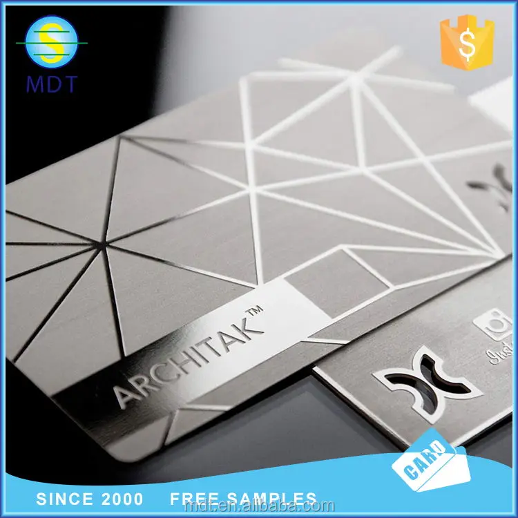 MDT металлический визитница, полноцветный Печатный завод