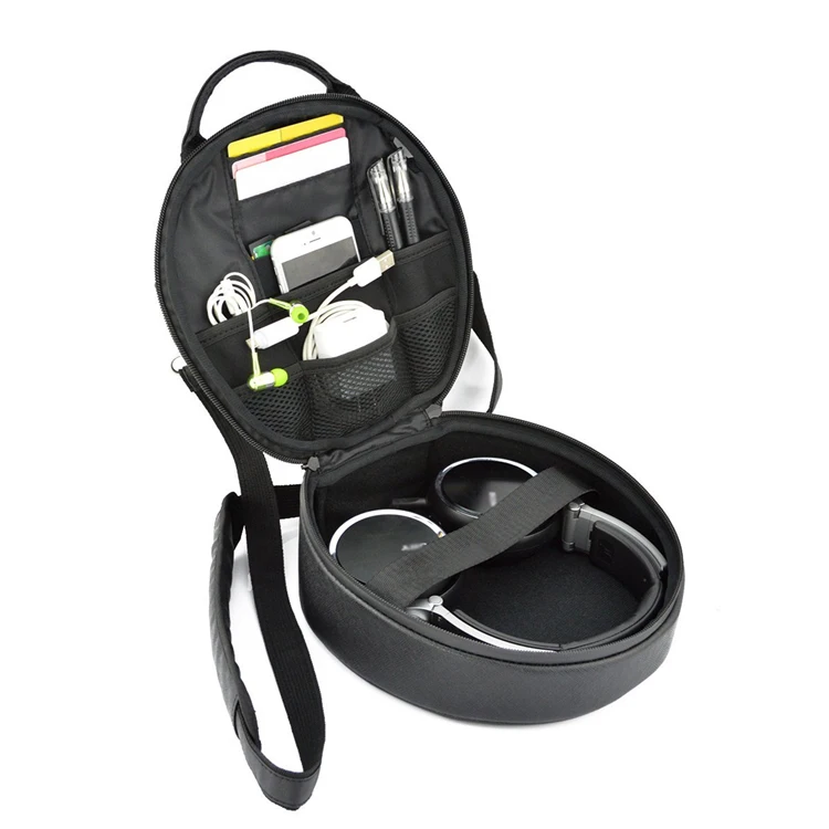 Dj Headset Travel Cross-Body Shoulder Bag, Headphones Carrying Bag Case