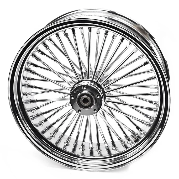 18inch Custom steel Spoke Motorcycle Wheels For Harley