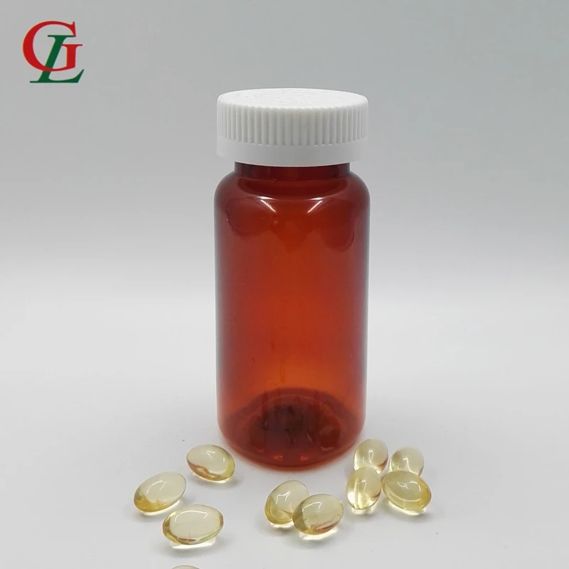 Pet 120/150CC бутылка янтаря овальной Пластиковые Pill эко бутылочка Capsule поставщик упаковки