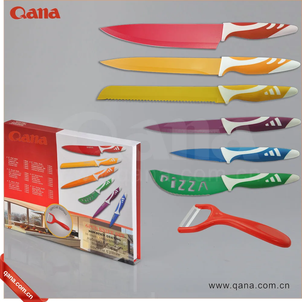 QANA Factory Wholesale OEM high quality damascus Stainless Steel swiss Kitchen butcher knife magnetic block cleaver knife