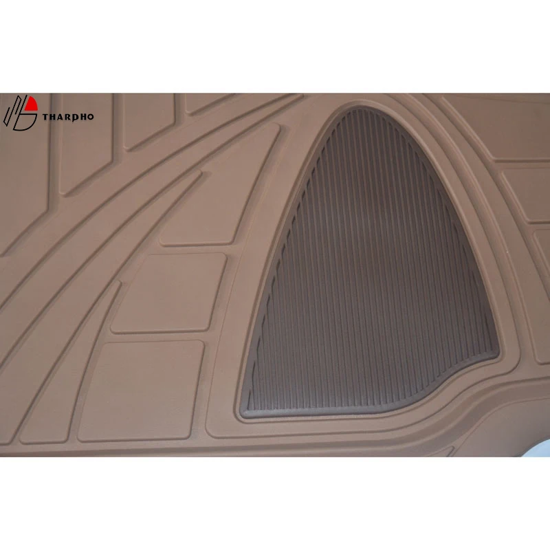 Universal Interior Accessories Car Mat Anti Slip Waterproof Design 3D Fence Floor Mats Carpet