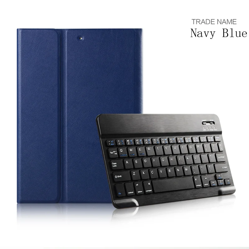 Hot selling Leather Keyboard Protective Case With Stand For ipad air 2 High Quality