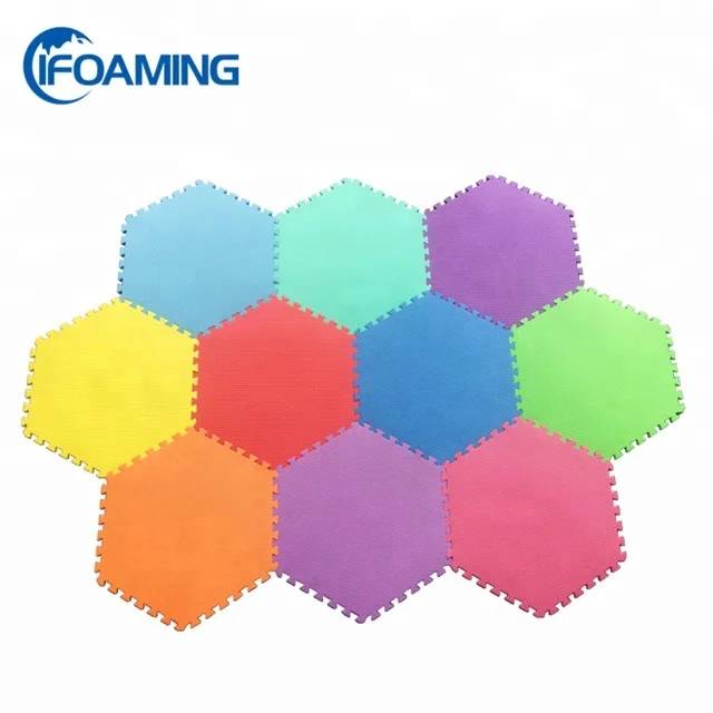 T Pattern Puzzle Jigsaw Garage Workout Fitness Gym Exercise Soft Floor Interlocking Foam Tiles Eva Interlocking Foam Mats