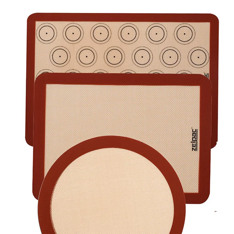 2024 New Products Heat Resistant Food Grade Custom Silicone Baking Mat Pastry Mat Bbq Mat