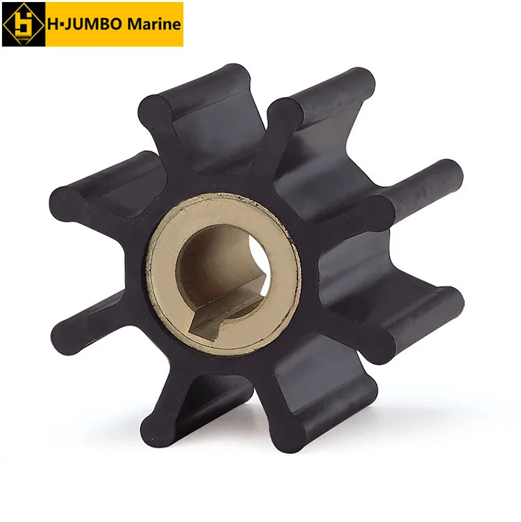 Гибкая силиконовая крыльчатка импеллера морская Замена Jabsco 4598-0001 Sherwood 10187K