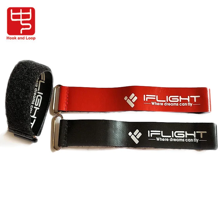 Anti-slip silicone hook and loop strap