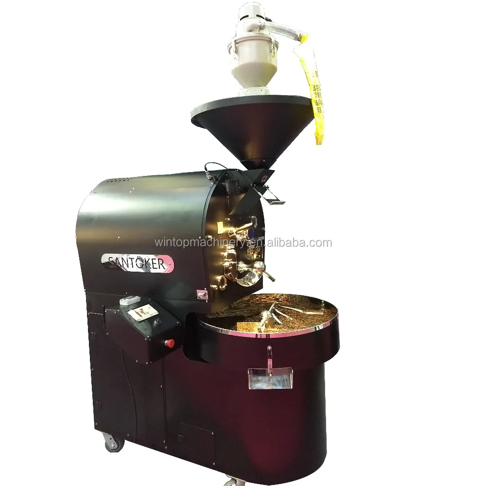 Wintop Satnoker Latest Brand New 6kg industrial commercial Specialty coffee bean roaster High Quality coffee roaster