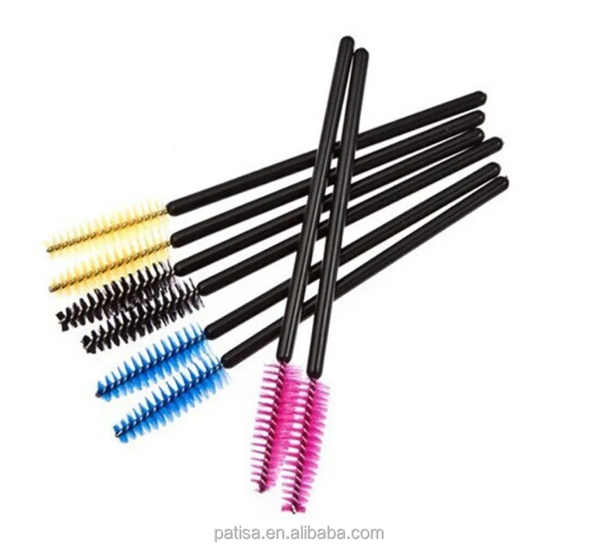 2018 Hot Sale Micro Disposable Extension Eyelash Brushes Individual Mascara Applicators
