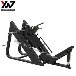 Factory direct sale  High quality YW-1755 exercise equipment leg press&hack slide